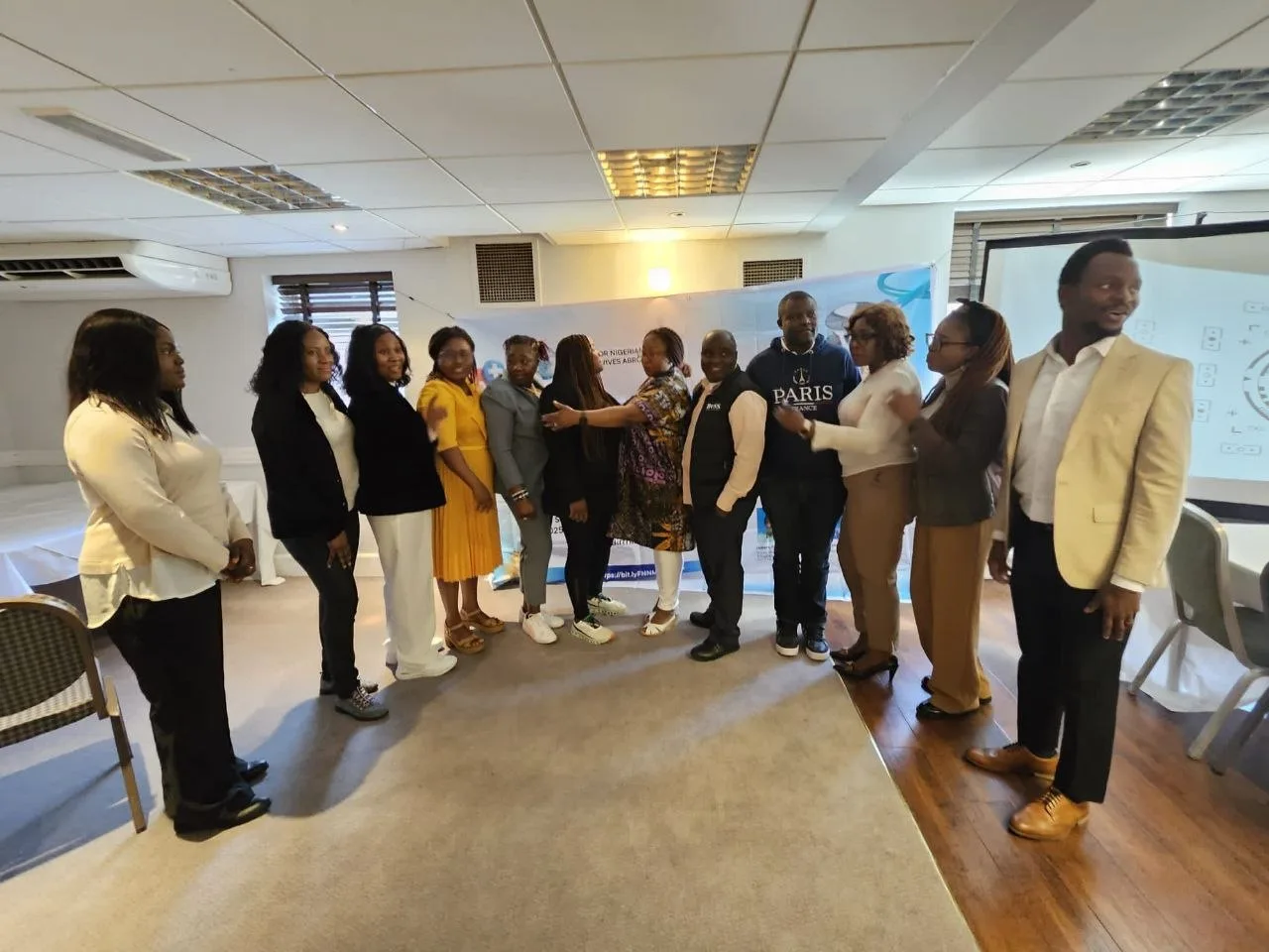 FNNMA members celebrating together at the conference