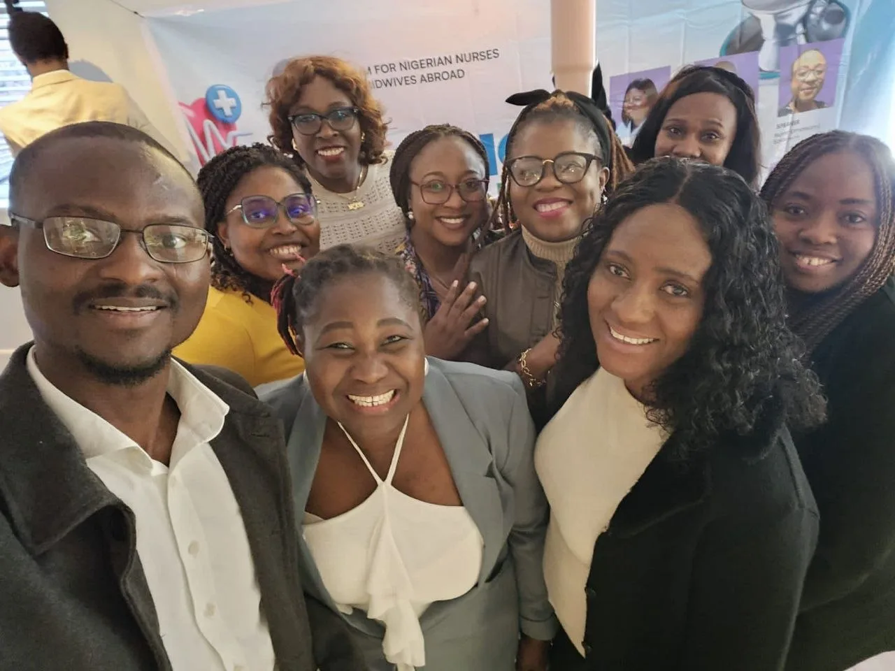 FNNMA members at the Nursing Leadership conference